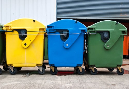 Waste collection trucks in Bracknell Forest