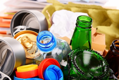 Environmentally friendly waste disposal during flat clearance